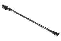 ШПАТЕЛЬ МЕТАЛЛИЧЕСКИЙ 2-сторонний L185мм, с ложкой 40х20мм и шпателем 30х13мм