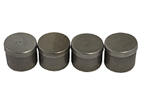 СТАКАНЧИК ВЕСОВОЙ металлический   d50/h37(38)мм маркированный, с крышкой