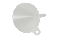 ВОРОНКА ПОЛИМЕРНАЯ лабораторная d100мм со стеблем d10мм и проушиной