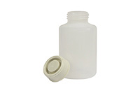 БАНКА полимерная БН---500-38(СВЕТЛАЯ) цилиндрическая d80/h145мм: крышка 46ГВ