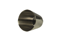 СТАКАН МЕТАЛЛИЧЕСКИЙ без носика     50мл конический d52/h50мм