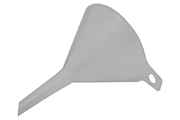 ВОРОНКА ПОЛИМЕРНАЯ лабораторная   d75/L110мм со стеблем d6/L55мм